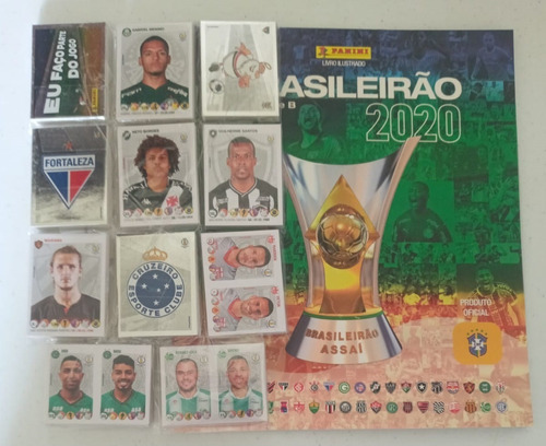 Álbum Completo Brasileirão 2020 Figurinhas Soltas P/ Colar