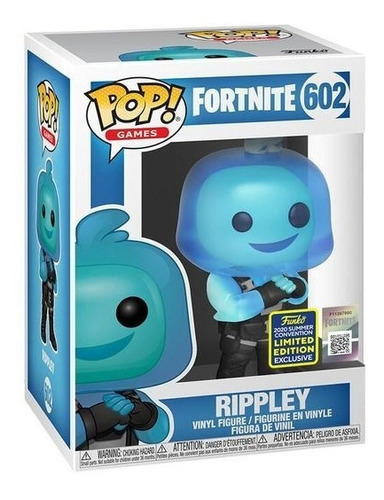 Funko Pop Games: Fortnite - Rippley Sdcc20 Exclusivo