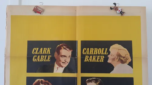 Afiche Cine Poster But Not For Me Clark Gable No Soy Para Ti