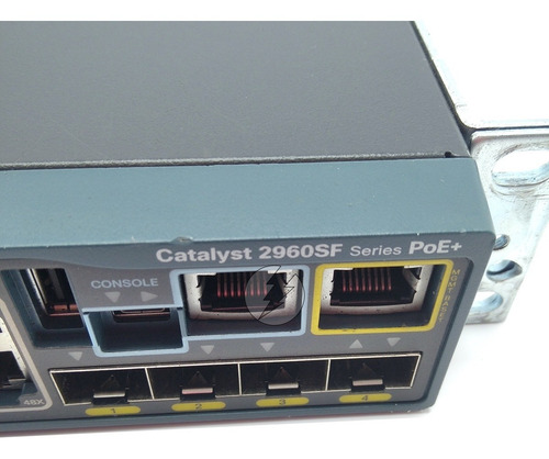Switch Cisco, Ws-c2960s-f48lps-l, 48x Portas Poe - Seminovo (Usado)
