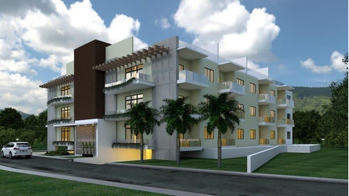 Apartamento En Venta En Punta Cana, 2 Habitaciones, Con Pati