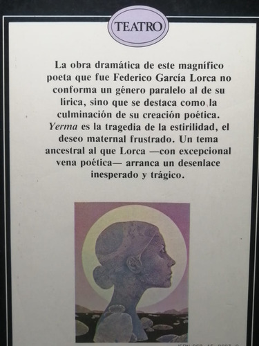 Yerma Federico García Lorca Editores Mexicanos Unidos
