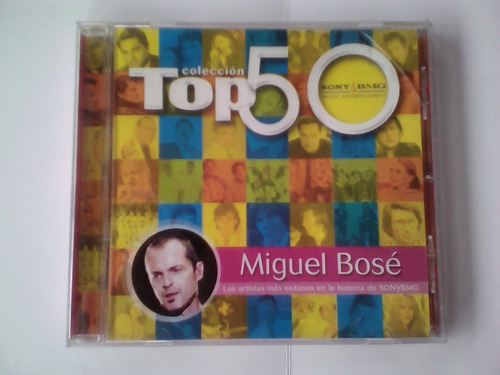 Cd Miguel Bosé - Colección Top 50
