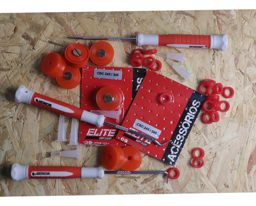Kit Buchas Pu Para Pistão + Vedação Do Cano Cbc 245/345