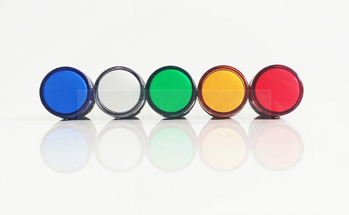 Luz Piloto Led Monoblock 22mm 220v Color Blanco