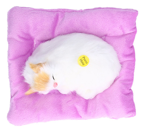 Simulación De Juguete De Gatito Durmiendo Con Gatos Falsos