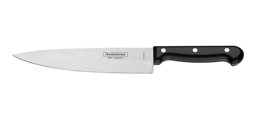 Cuchillo Cocina Tramontina Chef Hoja 20 Cm Inox Ultracorte