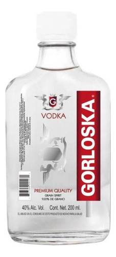 Pack De 2 Vodka Gorloska 200 Ml
