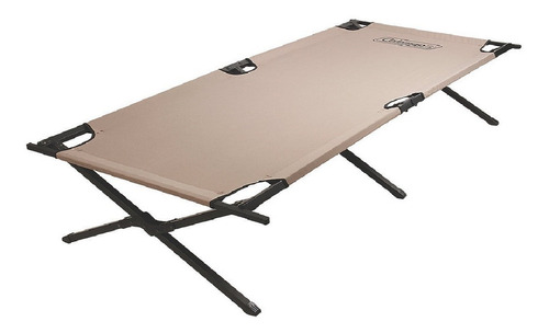 Catre Militar Cama Plegable Aluminio Para Camping Coleman