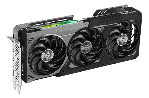 Placa De Vídeo Asrock Amd Radeon Rx 9070 Xt 16gb Gddr6 Preto