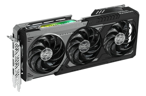 Placa De Vídeo Asrock Rx 9070xt Steel Legend Dark 16gb Gddrg