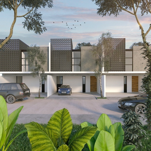 Townhouse(vela) En Venta En Boreana En Cholul Yucatán