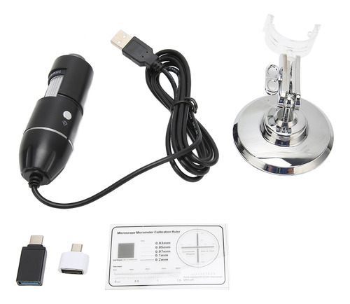 Microscopio Digital Usb 3 En 1 50x1600x Portátil