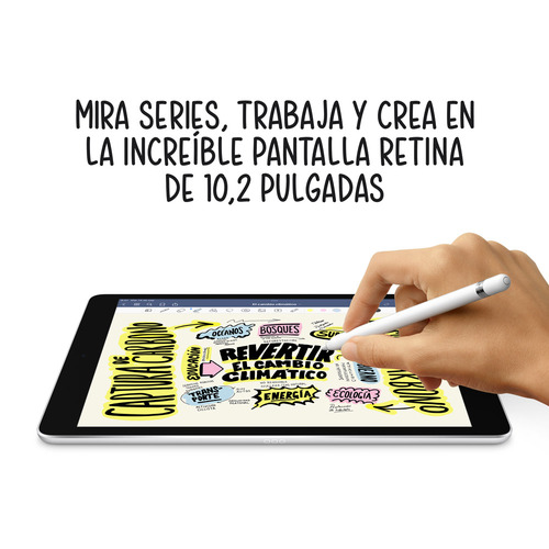 Apple iPad (9ª generación) 10.2" Wi-Fi 64GB - Gris espacial