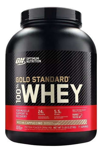 Whey Gold Standard On 100% 5 Lb Todos Los Sabores Mer Env 11