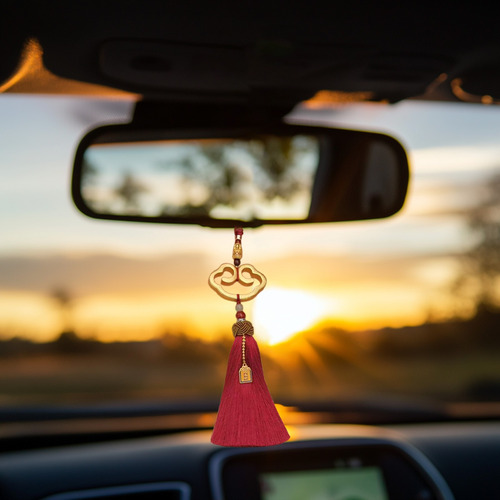 Colgante Para Coche Con Espejo Retrovisor De Nubes Auspicios