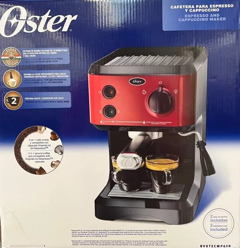 Cafetera Oster 19 bares para Espresso y Cappuccino. ¿Cómo funciona?