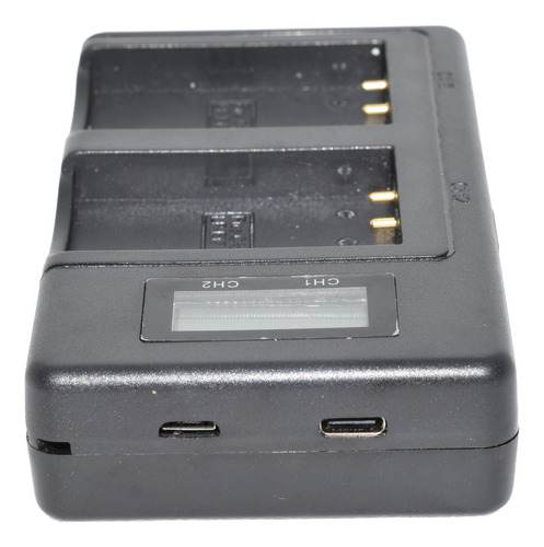 Usb Lcd Display Dual Battery Charger Cargador Doble Lp-e8