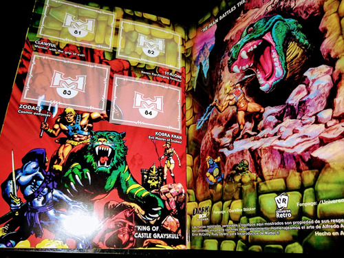 Album De Figuritas He-man Universo Retro Heman