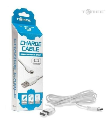Cable De Carga Usb Data Para Control Nintendo Wii U