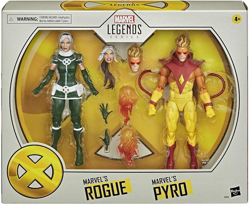 Marvel Legends Series Marvel's Rogue And Marvel's Pyro