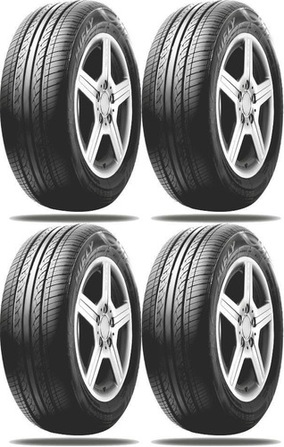 Combo 4 Llantas Hifly 185/70 R14 Hf201