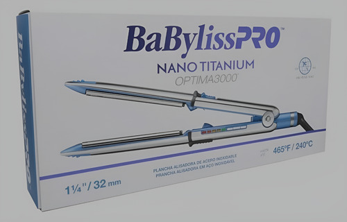 Plancha De Pelo Babylisspro Optima 3000 Profesional Celeste