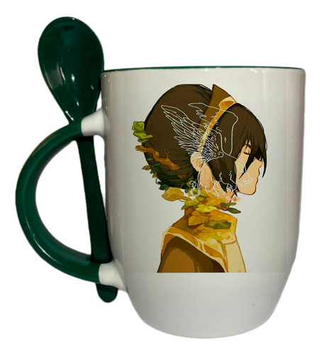Taza Con Cuchara Avatar La Leyenda De Aang Personalizada 23