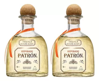 Pack De 2 Tequila Patrón Reposado 750 Ml