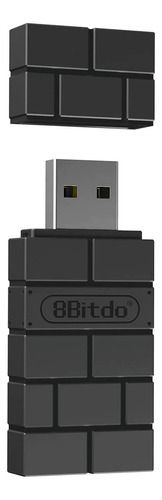 Adaptador 8bitdo Compatible Control Ps4 Wii Nintendo Switch Color Negro
