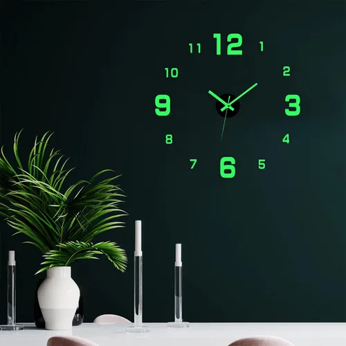 2 Pegatinas Luminosas Para Reloj De Pared, Bricolaje,