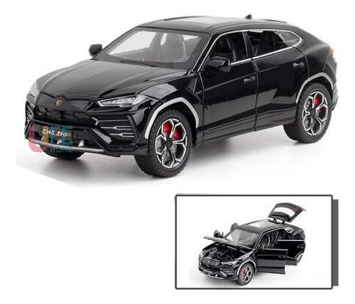 Lamborghini Urus Miniatura Rm De Metal C/luces, Sonido 1:24