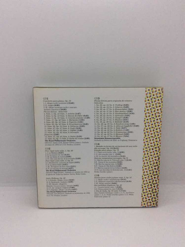 Imagen 2 de 8 de Cd - Música - Edvard Grieg - Real Filarmónica De Londres
