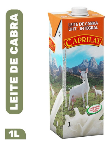 Leite De Cabra Uht Integral Caprilat 1 Litro