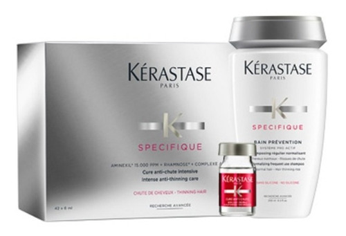 Kit Kerastase Aminexil Anticaida Cure Anti-chute 42+ Shampoo