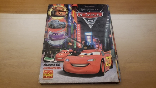 Álbum Figuritas Película Cars 2 Disney Panini Faltan 13