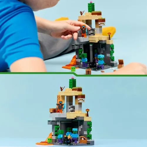 Lego Minecraft 21587 Masmorra De Zombies - 284 Peças