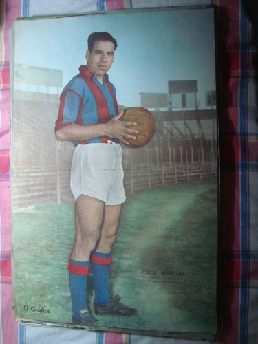 Poster Jorge Benegas San Lorenzo El Gráfico