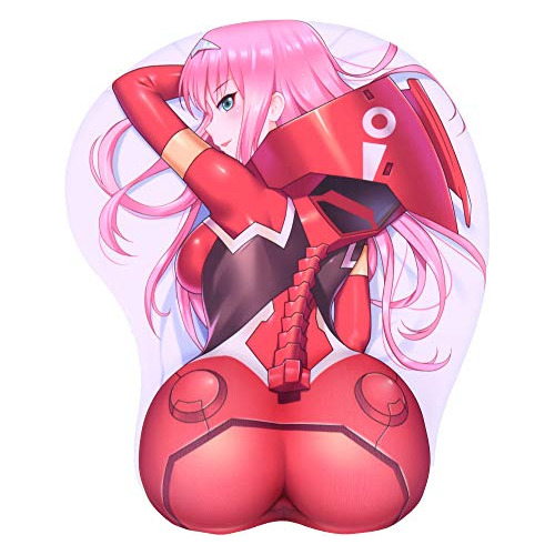 Darling In The Franxx Zero Two Girl Anime Mouse Pads Con Rep