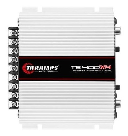 Imagem 2 de 6 de Modulo Taramps Ts 400x4 2 Ohm 400w Rms Ts 400 Amplificador