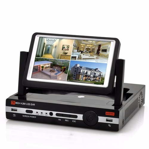 Dvr Stand Alone Inch Digital Lcd 4 Canais Hdmi Frete Gratis