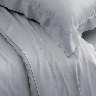 Jogo Cama Queen 400 Fios Kacyumara 04 Pças Bambu Bali Prateado Prata