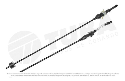 Cabo Aceleração Belina Corcel Del Rey Scala 1090mm Tub8432