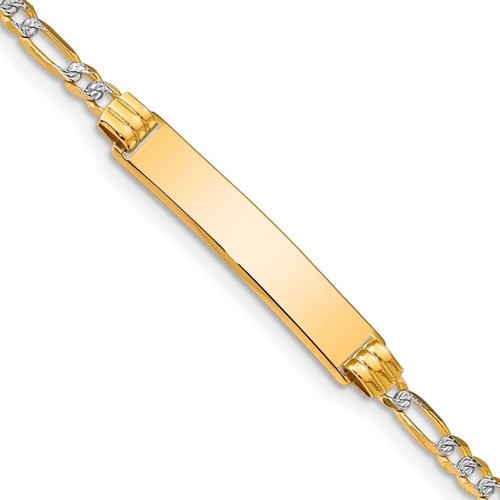 Esclava 3x1 Diamantada Para Adulto Oro 10k 18cm 5mm Italiano Color Dorado Diámetro 6 Cm Largo 18 Cm
