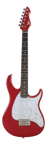 Guitarra eléctrica Peavey Raptor Custom de tilo red con diapasón de palo de rosa