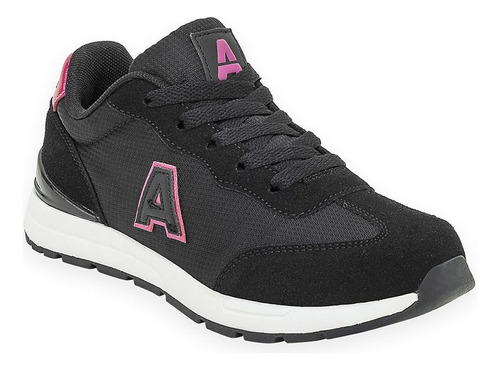 Zapatillas Addnice Los Angeles 2 Cordon Negro Fucsia