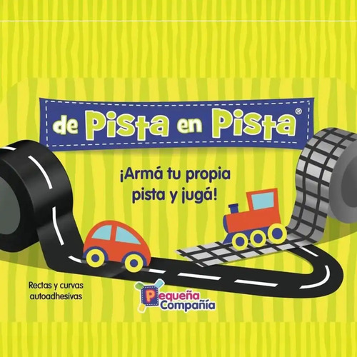 Cinta Pistas Y Vías Autoadhesivas + 4 Esquinas Calles