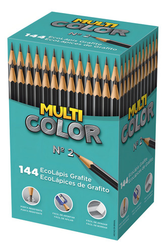 Estuche de lápices multicolor negro Faber Castell 144 n.º 2