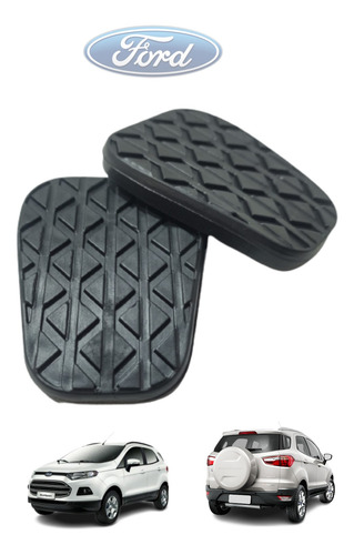 Imagem 4 de 7 de Kit Capa De Pedal New Fiesta/ New Ka/ New Ecosport