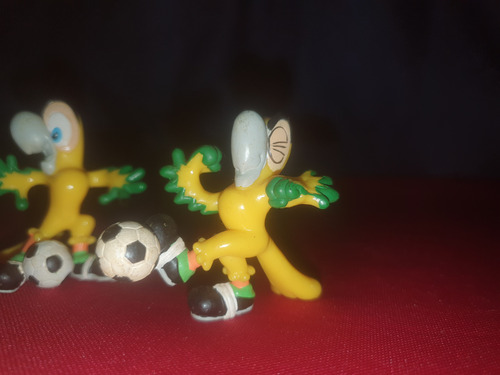 5 Mascotes Petrobrás Copa 1998 *raro (Usado)
